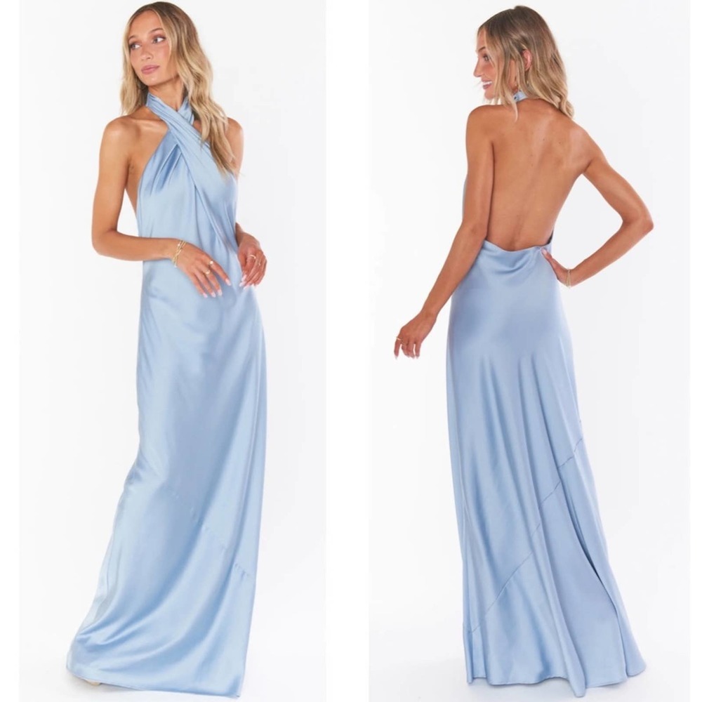 Show Me Your Mumu Jasmine Halter Maxi Dress